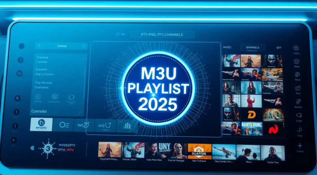 iptv m3u playlist 2025