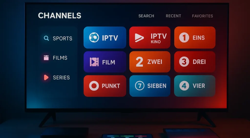 IPTV Alle Sender